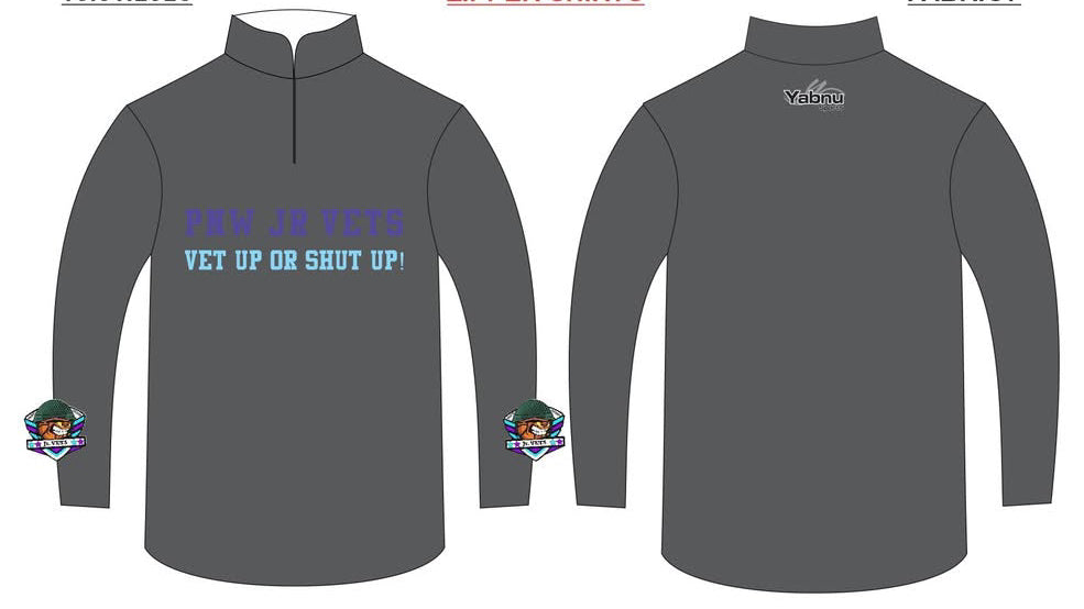 PNW Jr Vets Quarter Zips