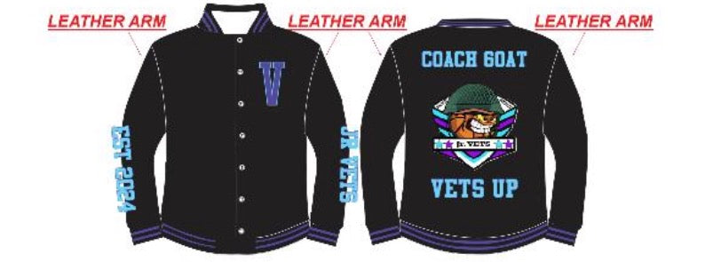 Jr Vets Letterman Jacket